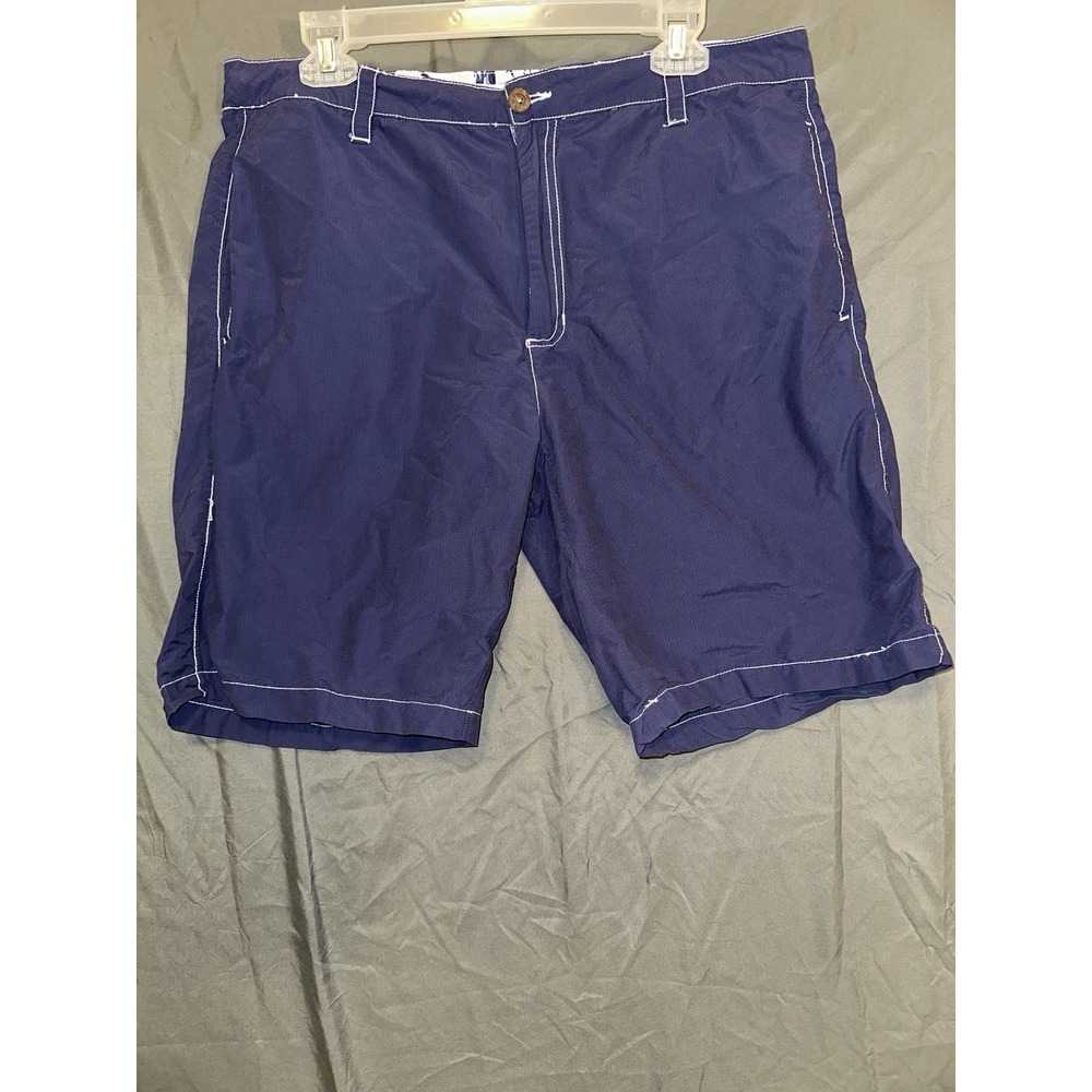 Tailor Vintage Mens‎ Board Shorts 36 Navy Blue Swim Trunks